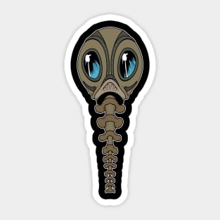 Sandman Mask Sticker